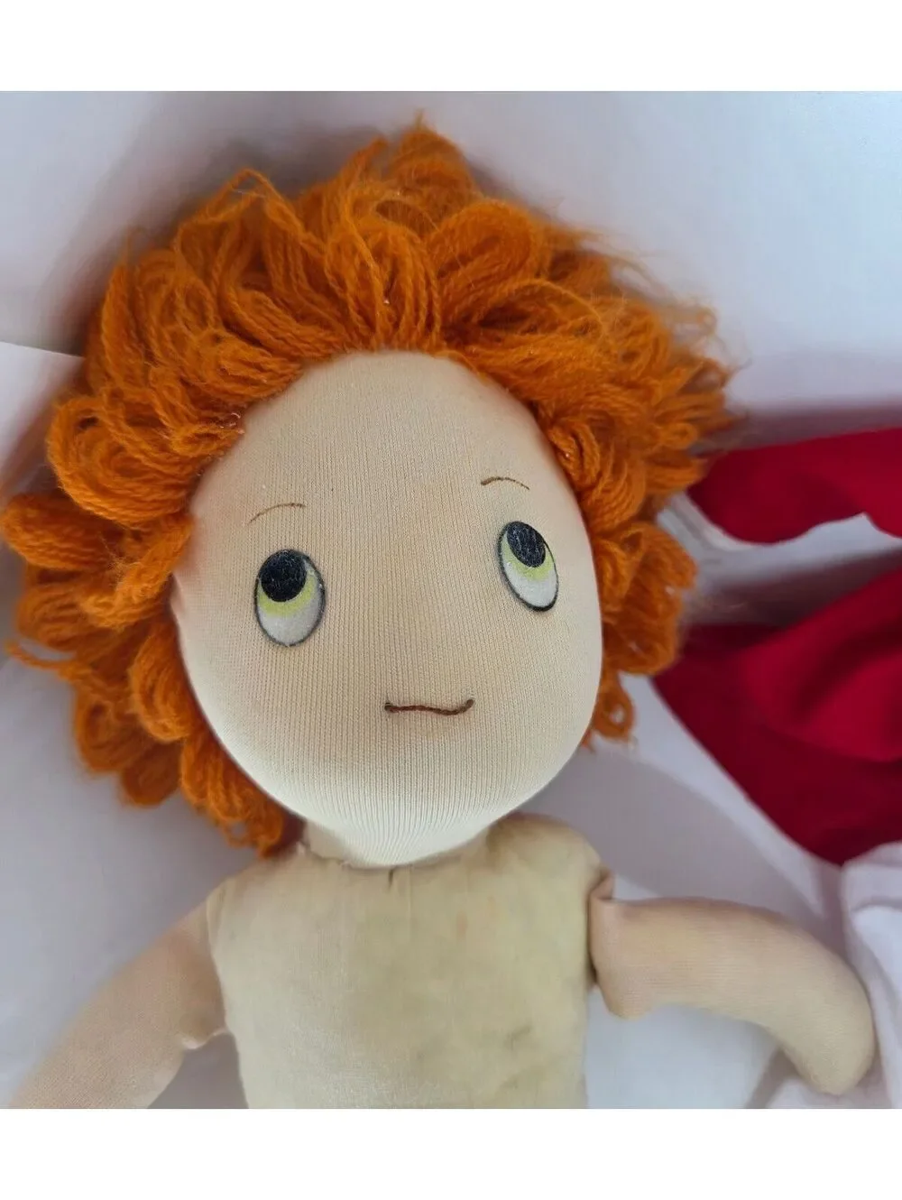 Vintage 1982 Little Orphan Annie Rag Doll 12
